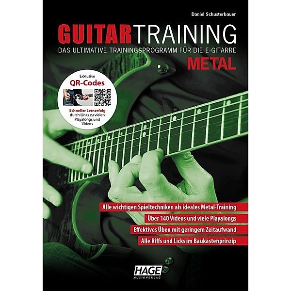 Guitar Training Metal (mit QR-Codes), Daniel Schusterbauer