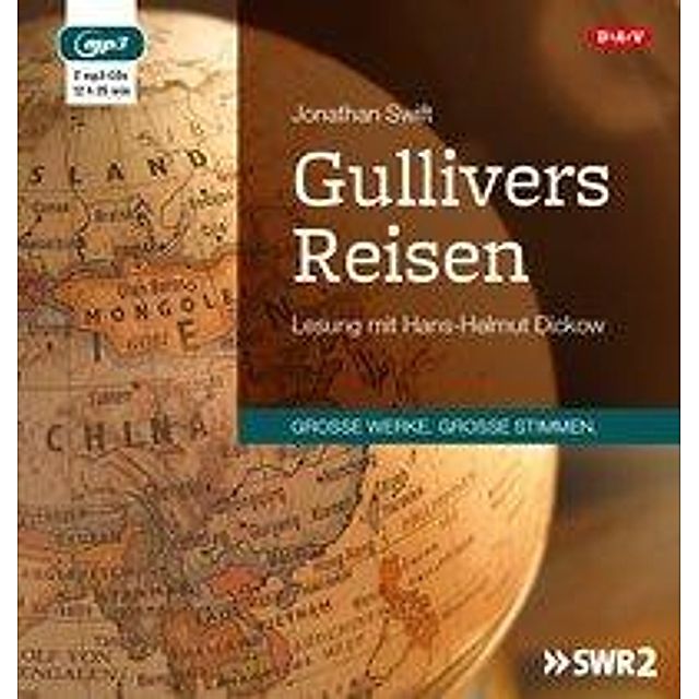 Gullivers Reisen, 2 Audio-CD, 2 MP3 Hörbuch günstig bestellen
