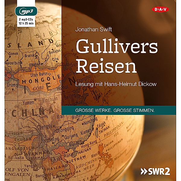Gullivers Reisen,2 Audio-CD, 2 MP3, Jonathan Swift