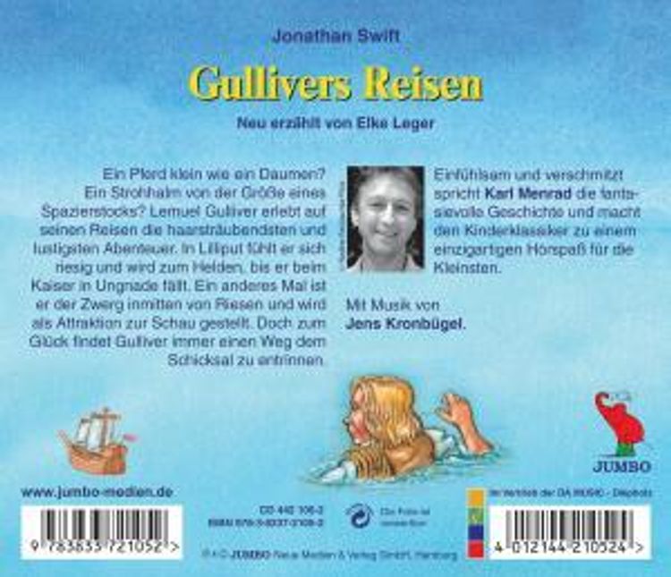 Gullivers Reisen, Audio-CD kaufen | tausendkind.de