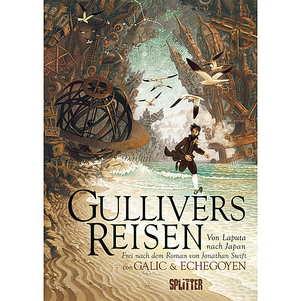 Gullivers Reisen: Von Laputa nach Japan (Graphic Novel), Jonathan Swift, Bertrand Galic