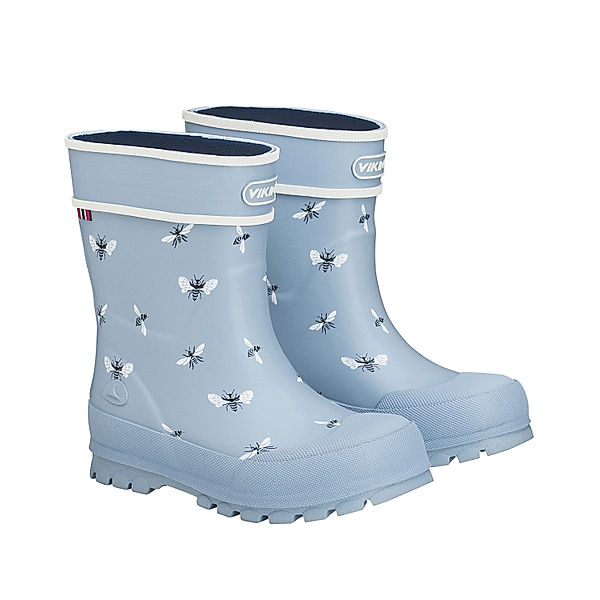 Viking Gummistiefel ALV JOLLY BEE in iceblue/white