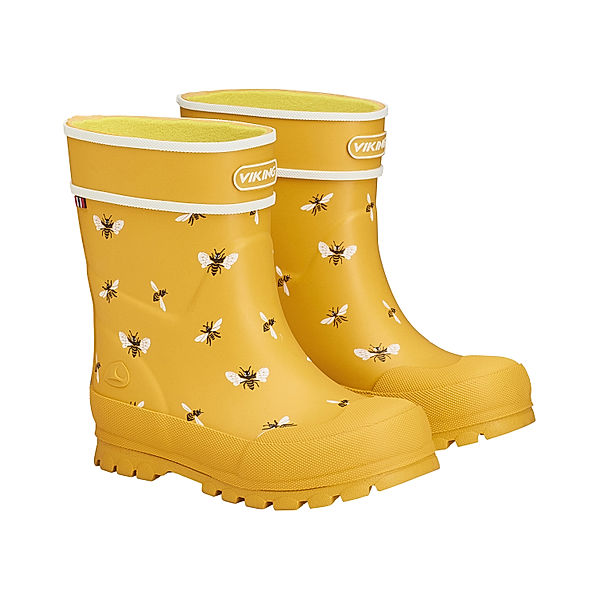 Viking Gummistiefel ALV JOLLY BEE in yellow/white