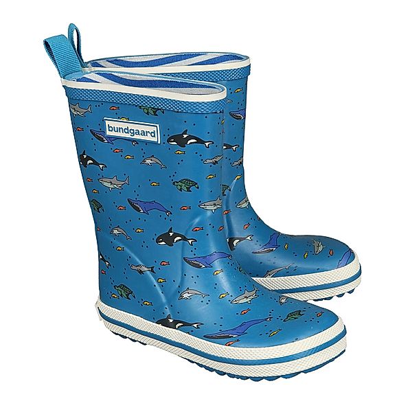 Bundgaard Gummistiefel CHARLY SEA ANIMALS in blau