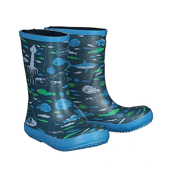 Viking Gummistiefel CLASSIC INDIE ATLANTIC in blau