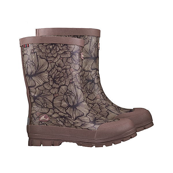 Viking Gummistiefel JOLLY PRINT gefüttert in dusty pink