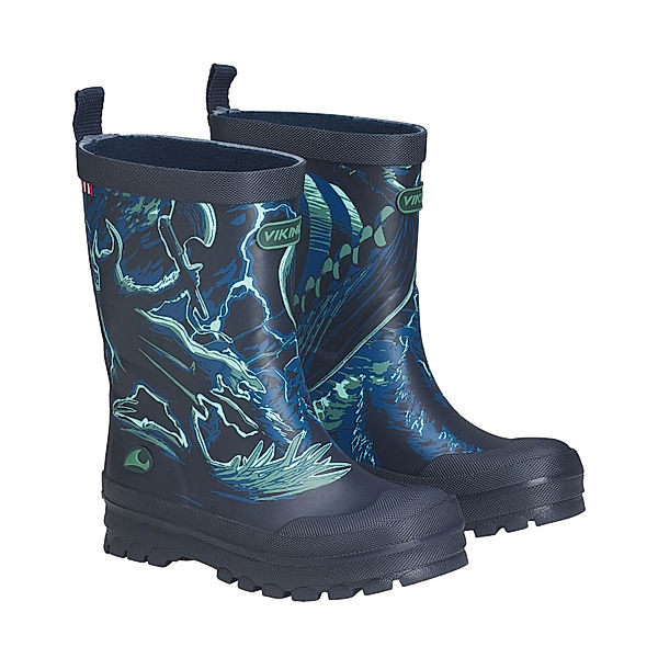 Viking Gummistiefel JOLLY STORM in navy/bluegreen