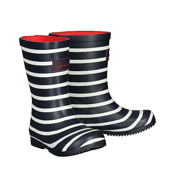 Tom Joule® Gummistiefel JUNIOR ROLL UP WELLY – STRIPE in navy