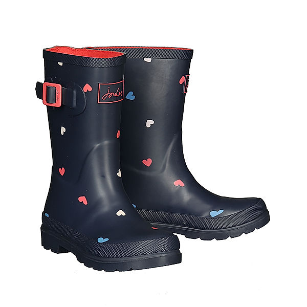 Tom Joule® Gummistiefel JUNIOR WELLY – HEARTS in navy