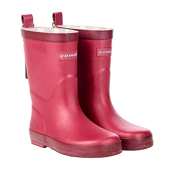 finkid Gummistiefel KUMI in persian red/cabernet