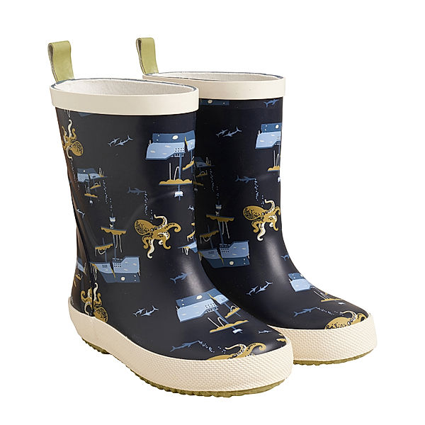 CeLaVi Gummistiefel SCHIFF in navy