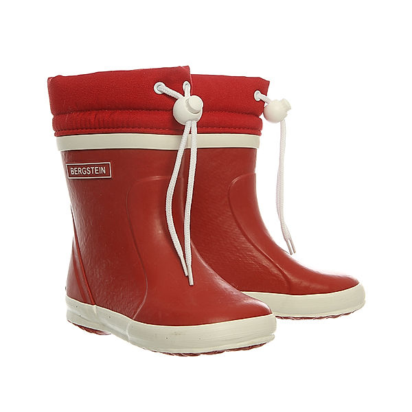 BERGSTEIN Gummistiefel ZIMNE gefüttert in rot