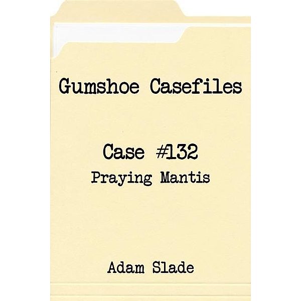 Gumshoe Casefiles: Case 132 / Adam Slade, Adam Slade