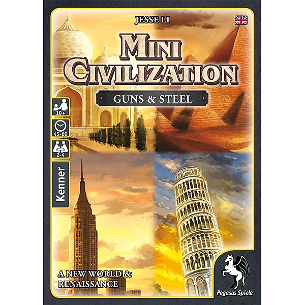 Guns & Steel - A Civilization Card Game (Spiel), Jesse Li
