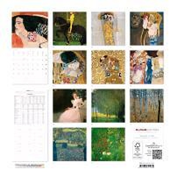 Gustav Klimt 2014 Broschürenkalender