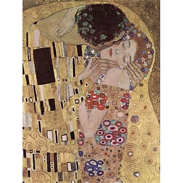 Gustav Klimt - Der Kuß, Detail - 100 Teile (Puzzle)