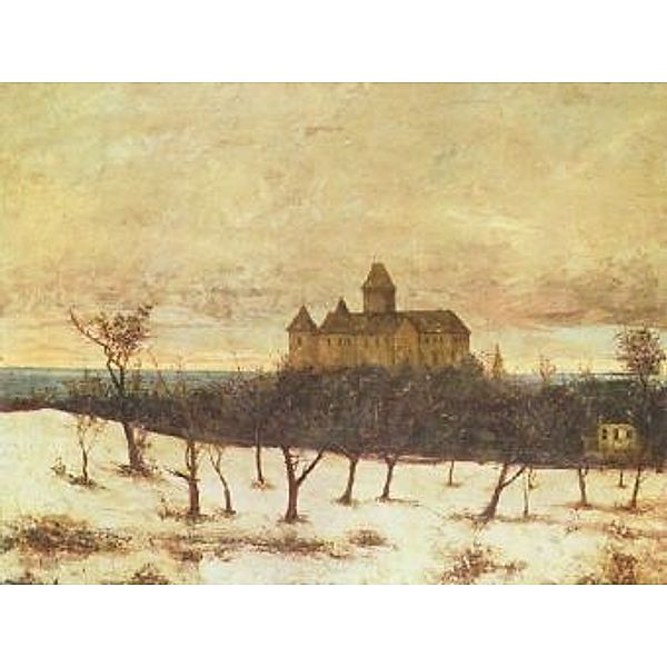 Gustave Courbet - Der Neuenburger See - 100 Teile (Puzzle)