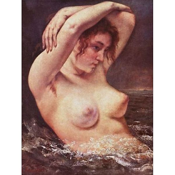 Gustave Courbet - Die Badende - 500 Teile (Puzzle)