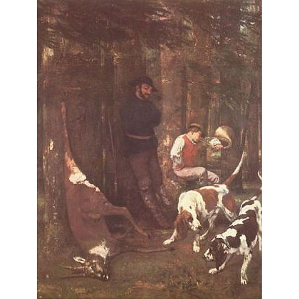 Gustave Courbet - Die Beute (Jagd mit Hunden) - 100 Teile (Puzzle)