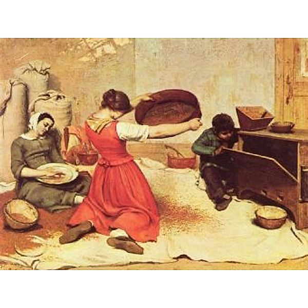 Gustave Courbet - Die Kornsieberinnen - 1.000 Teile (Puzzle)