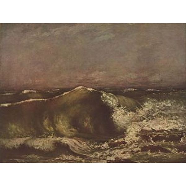 Gustave Courbet - Die Woge - 100 Teile (Puzzle)
