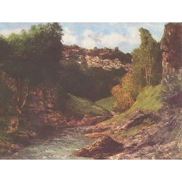 Gustave Courbet - Felsenlandschaft - 2.000 Teile (Puzzle)