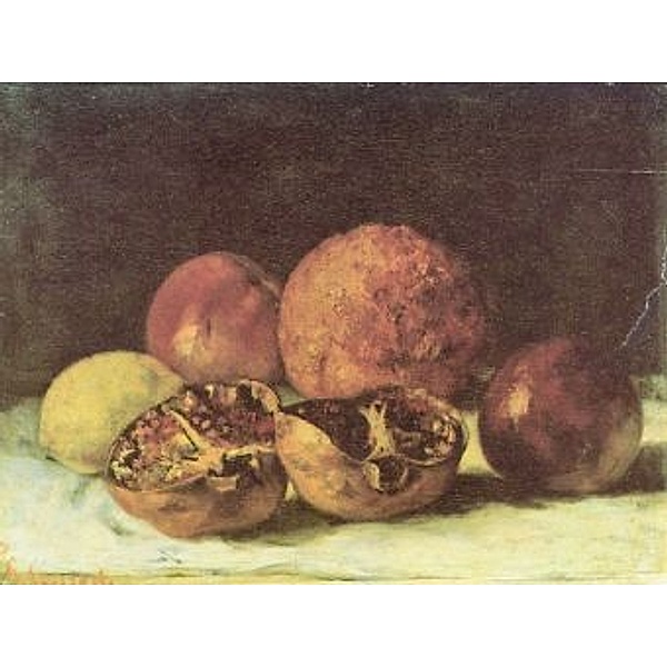 Gustave Courbet - Granatäpfel - 1.000 Teile (Puzzle)