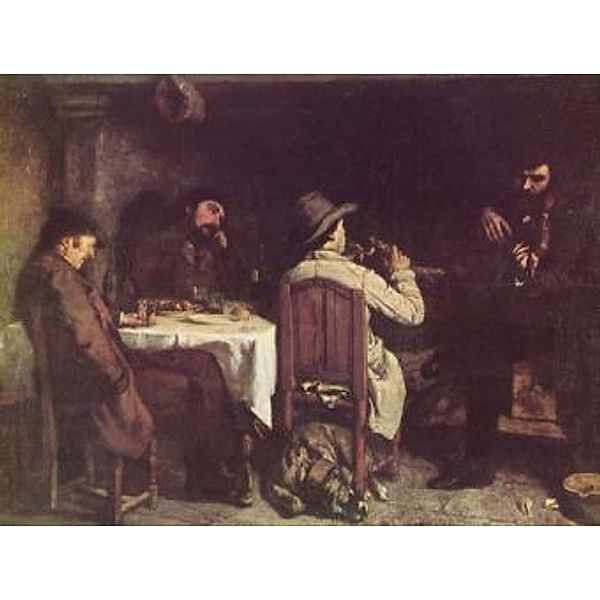 Gustave Courbet - Nachmittag in Ornans (Une après-dinée à Ornans) - 200 Teile (Puzzle)