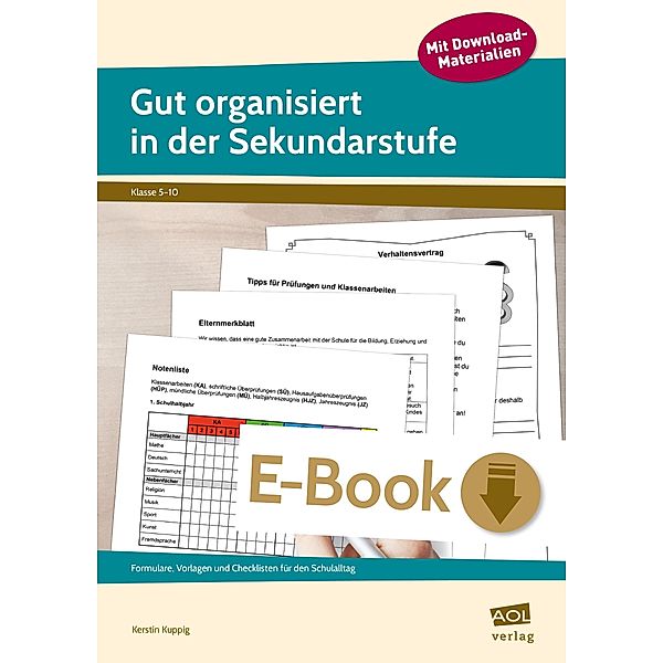 Gut organisiert in der Sekundarstufe, Kerstin Kuppig