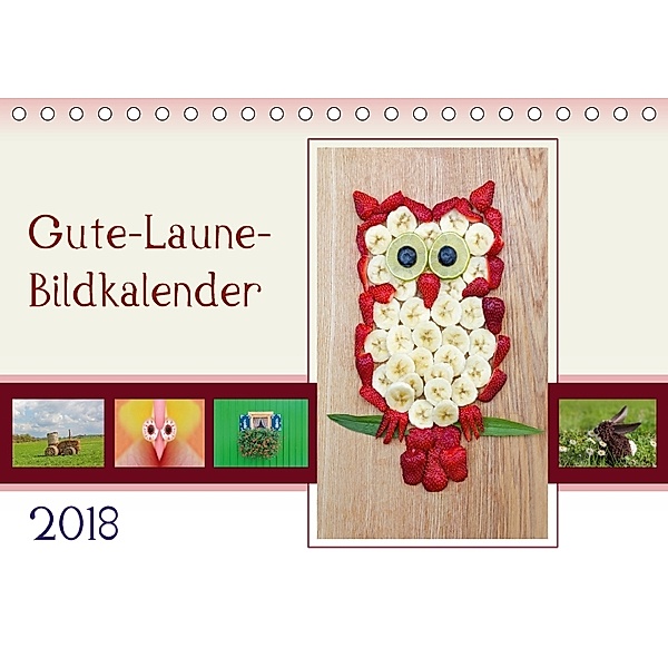 Gute-Laune-Bildkalender 2018 (Tischkalender 2018 DIN A5 quer), SusaZoom