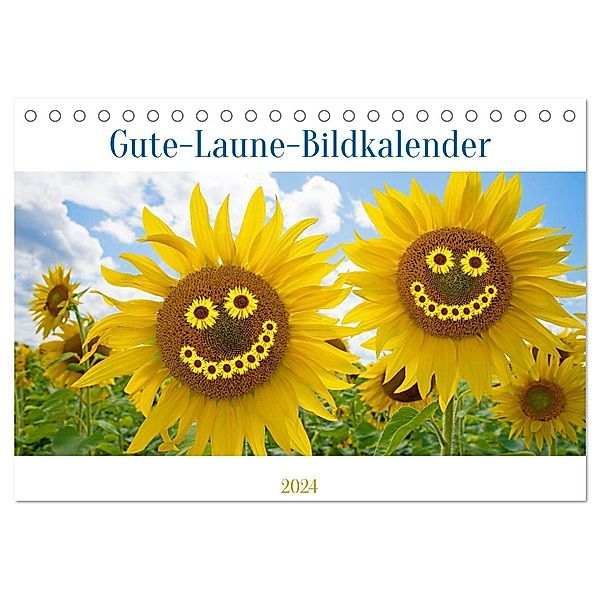 Gute-Laune-Bildkalender 2024 (Tischkalender 2024 DIN A5 quer), CALVENDO Monatskalender, SusaZoom