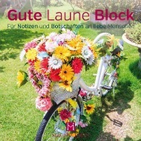 Gute Laune Block Fahrrad