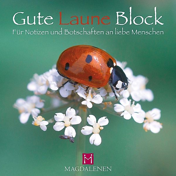 Gute Laune Block - Marienkäfer