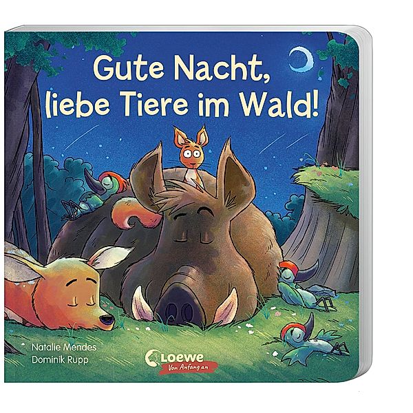 Gute Nacht, liebe Tiere im Wald!, Natalie Mendes