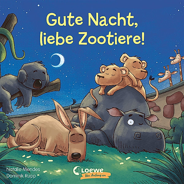 Gute Nacht, liebe Zootiere!, Natalie Mendes