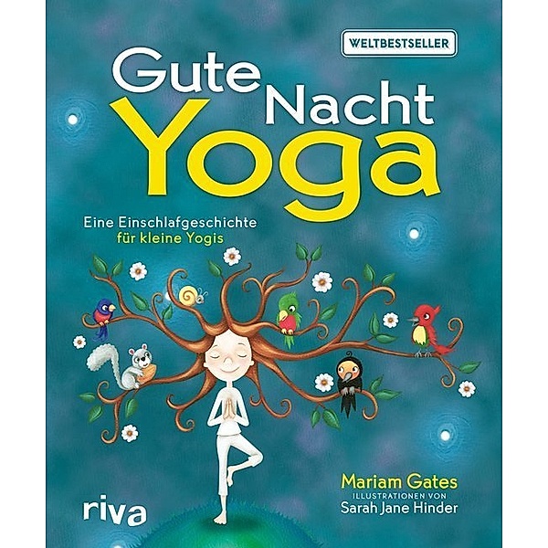 Gute-Nacht-Yoga, Mariam Gates, Sarah J. Hinder