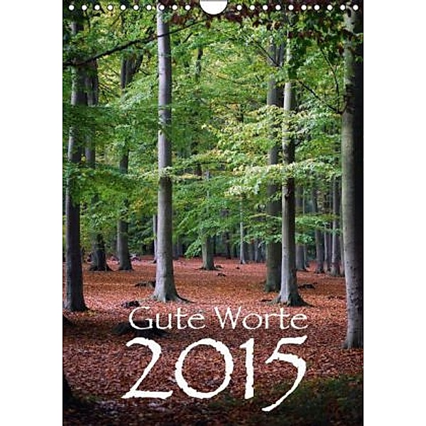 Gute Worte 2015 (Bibelzitate) (Wandkalender 2015 DIN A4 hoch), Volkmar Hamp