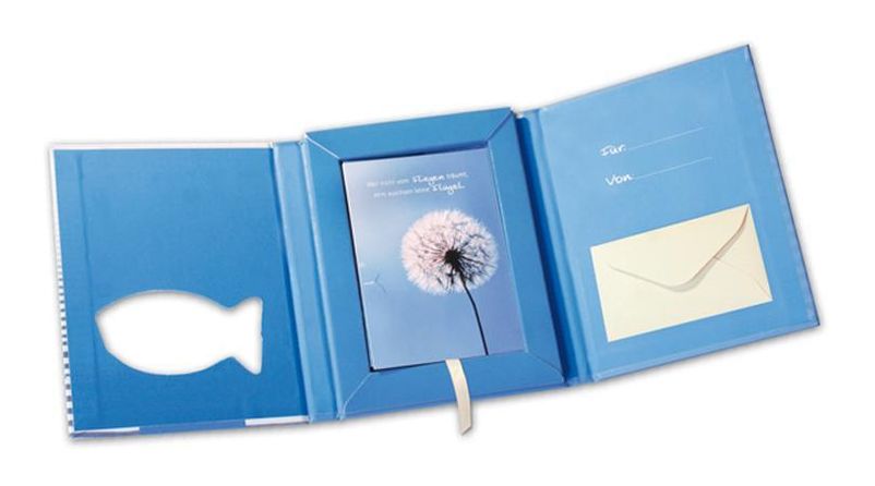 Gute-Wünsche-Box blau: Wünsche zur Konfirmation | Weltbild.ch