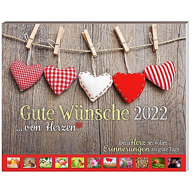 Gute Wünsche Paket 2022, 9-teilig - Kalender bei Weltbild.de