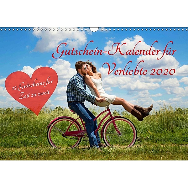 Gutschein-Kalender für Verliebte 2020 (Wandkalender 2020 DIN A3 quer), Steffani Lehmann