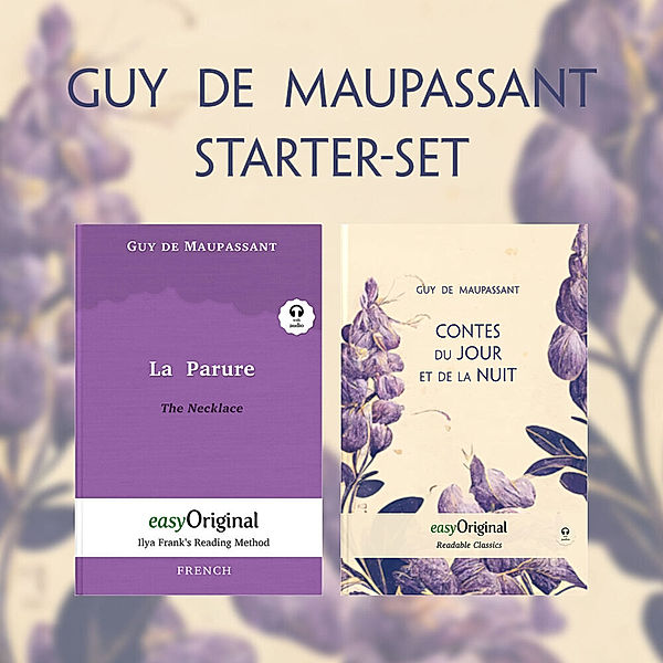 Guy de Maupassant (with 2 MP3 audio-CDs) - Starter-Set - French-English, m. 2 Audio-CD, m. 2 Audio, m. 2 Audio, 2 Teile, Guy de Maupassant