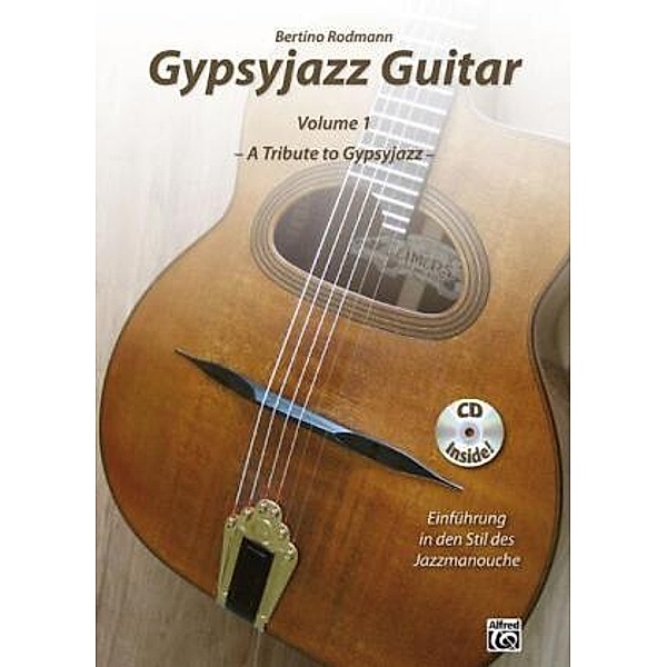 Gypsyjazz Guitar, m. Audio-CD, Bertino Rodmann