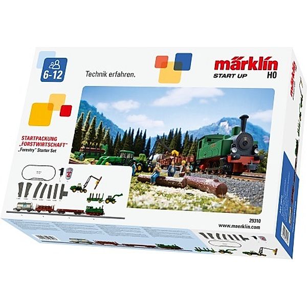 Märklin H0 Startpack.Forstwirtschaft 230 Volt