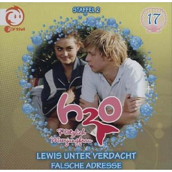 H2O - Plötzlich Meerjungfrau - Lewis Unter Verdacht/, 1 Audio-CD, H2O-Plötzlich Meerjungfrau