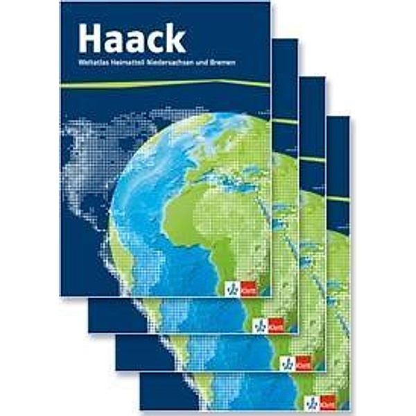 Haack Weltatlas, Ausgabe Niedersachsen und Bremen: Weltatlas in vier Teilbänden