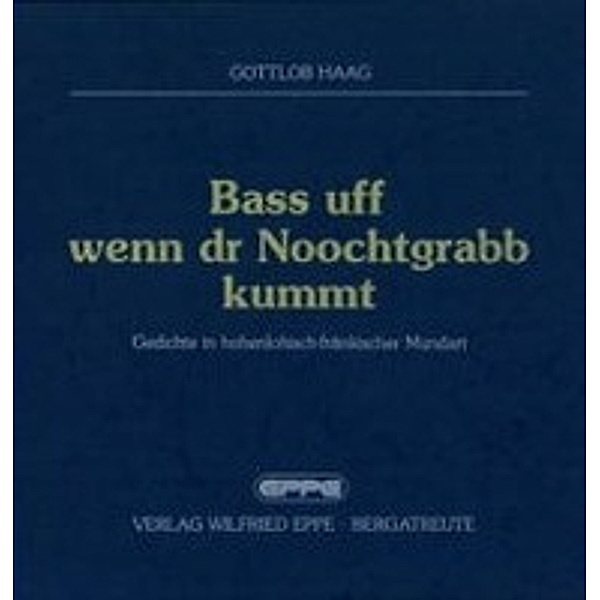 Haag, G: Bass uff, Gottlob Haag