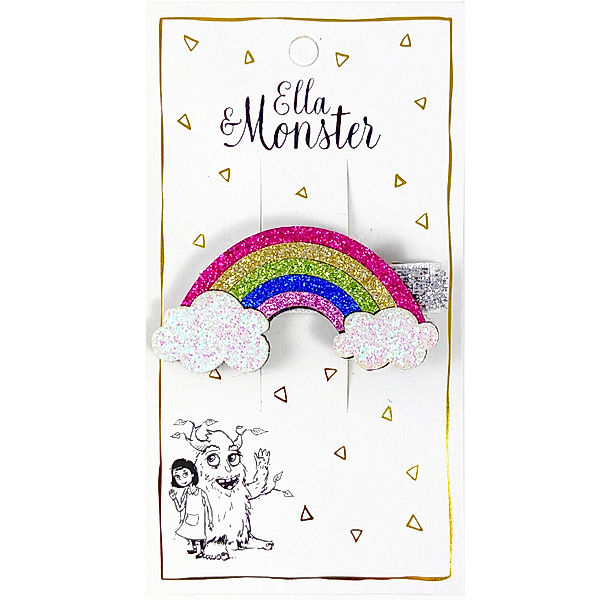 Ella & Monster Haarclip DISCO RAINBOW