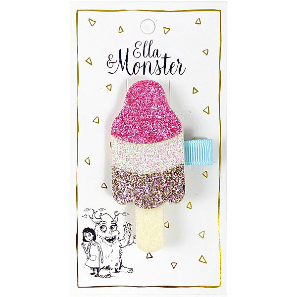 Ella & Monster Haarclip ICE CREAM GLITTER