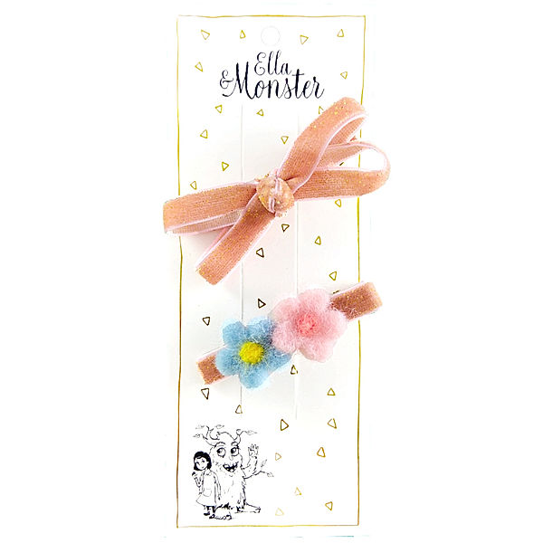 Ella & Monster Haarclip LITTLE MISS 2er Set