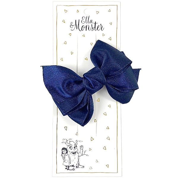 Ella & Monster Haarclip ROMANTIC BOW in blue